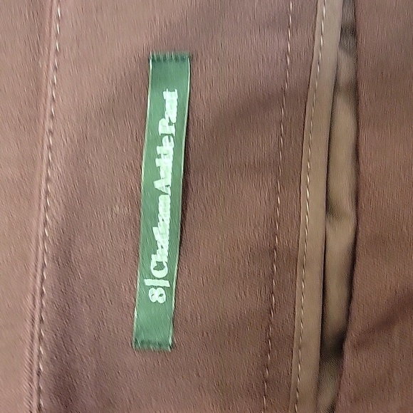 Talbots burgundy Chatham ankle pants women's sz 8 new with tags - Picture 4 of 8